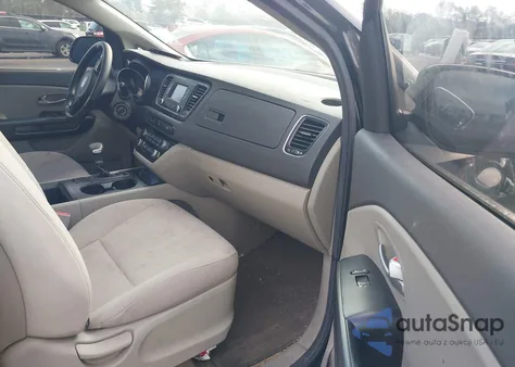 2017 Kia Sedona L from USA, damaged, VIN KNDMA5C10H6269849